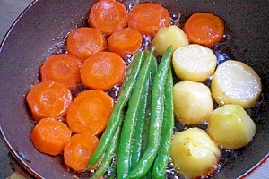 ハンバーグの付け合せに 3種野菜のバター焼き レシピ 作り方 By ひろりん1106 楽天レシピ ハンバーグの付け合せに 3種野菜のバター焼き レシピ 作り方 By ひろりん1106 楽天レシピ