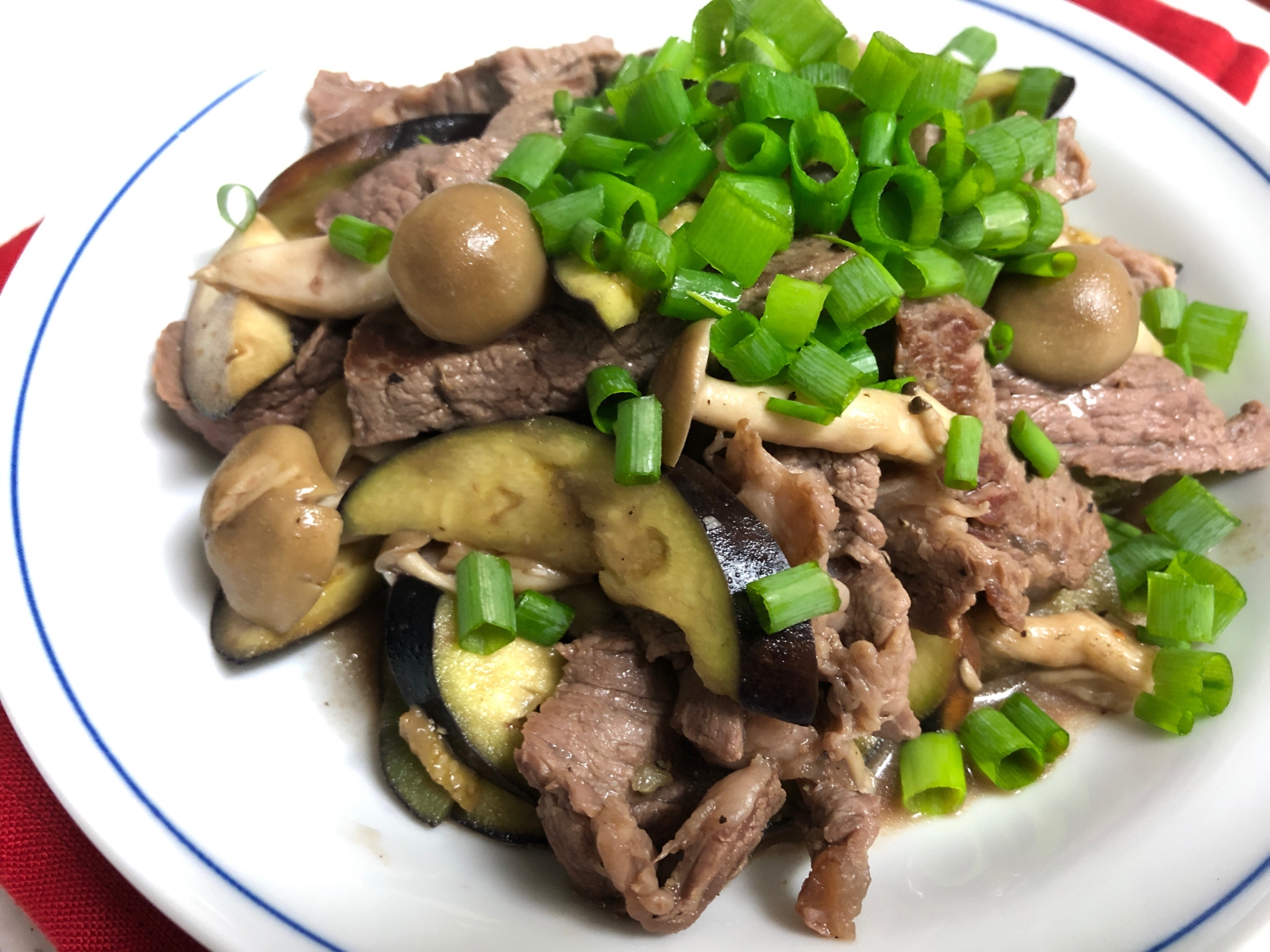 牛肉とナスのポン酢炒め レシピ 作り方 By Cocono 楽天レシピ
