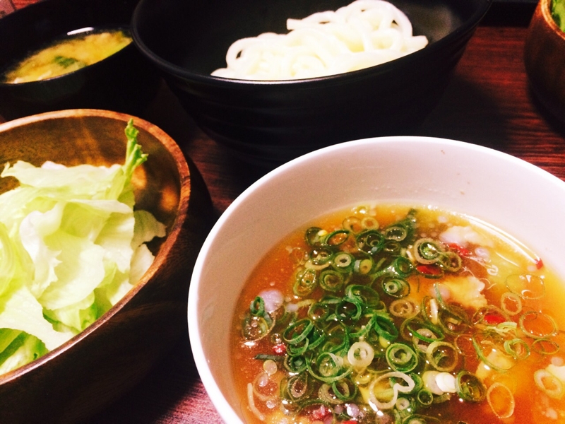 簡単 うどんピリ辛つけ汁 レシピ 作り方 By Emi50 楽天レシピ