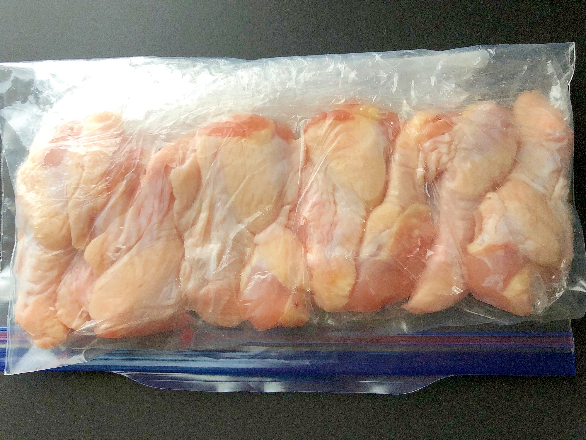 鶏手羽元の冷凍保存方法