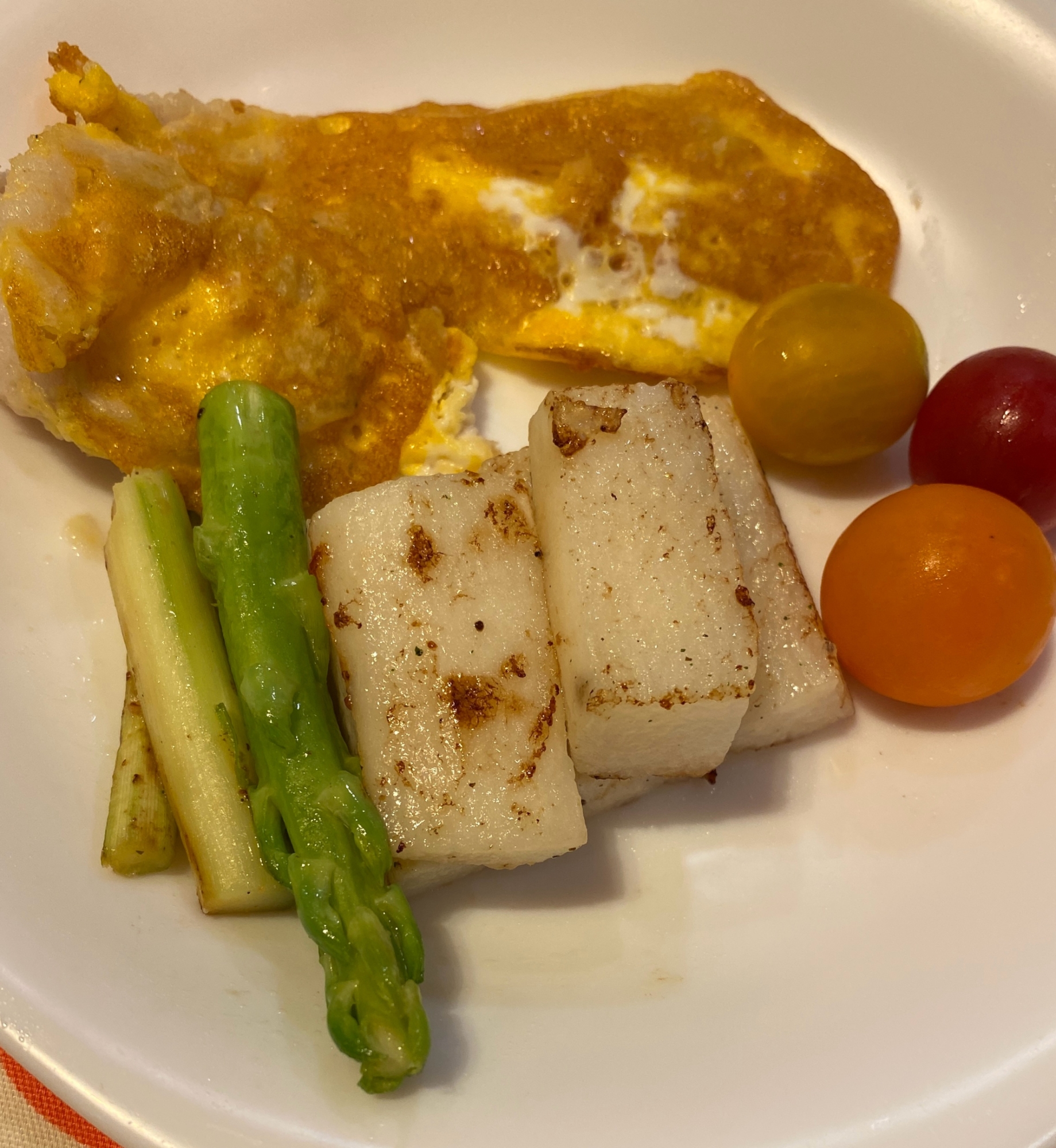 簡単☆アスパラと長芋のバターソテー
