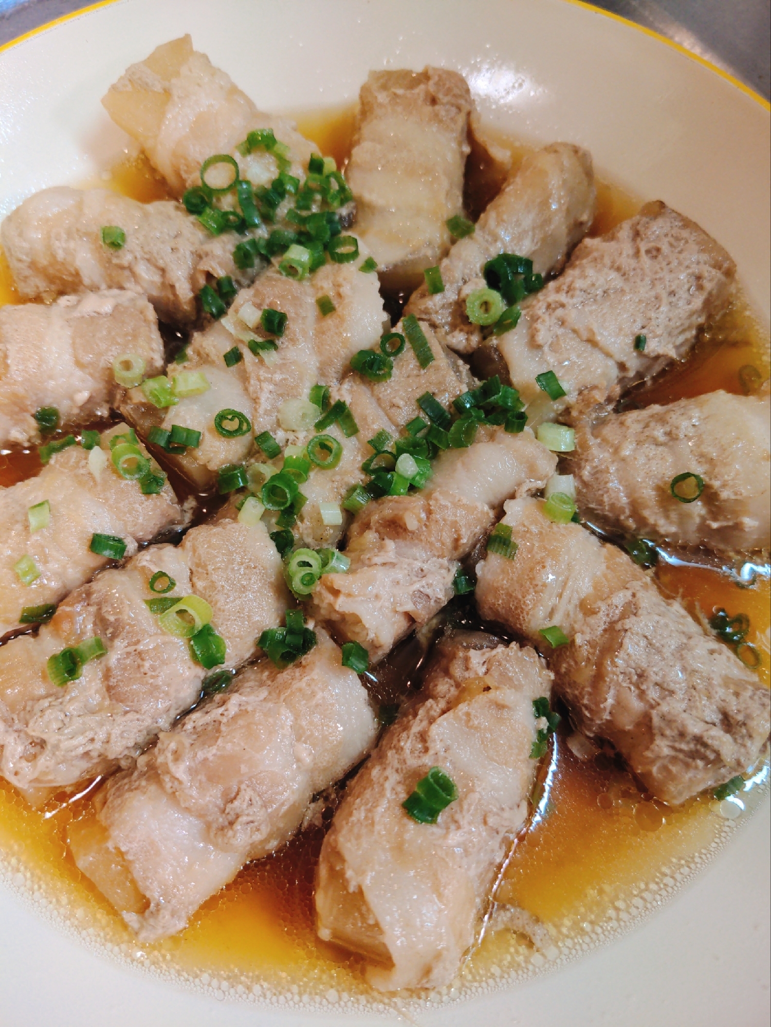 炊飯器で！ロール豚バラ大根♪