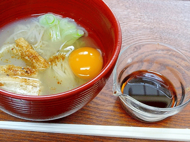 そば湯の旨み☆　出雲特産「釜揚げ蕎麦」