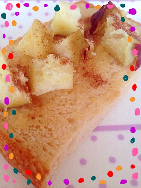 さつま芋☆ジンジャーシナモン蜂蜜トースト