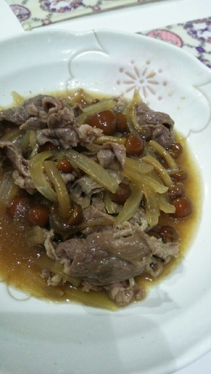 旦那がネギ嫌いなので彩りに欠けますが。。とーってもおいしくて、ご飯が進みました！また作ります(^^)