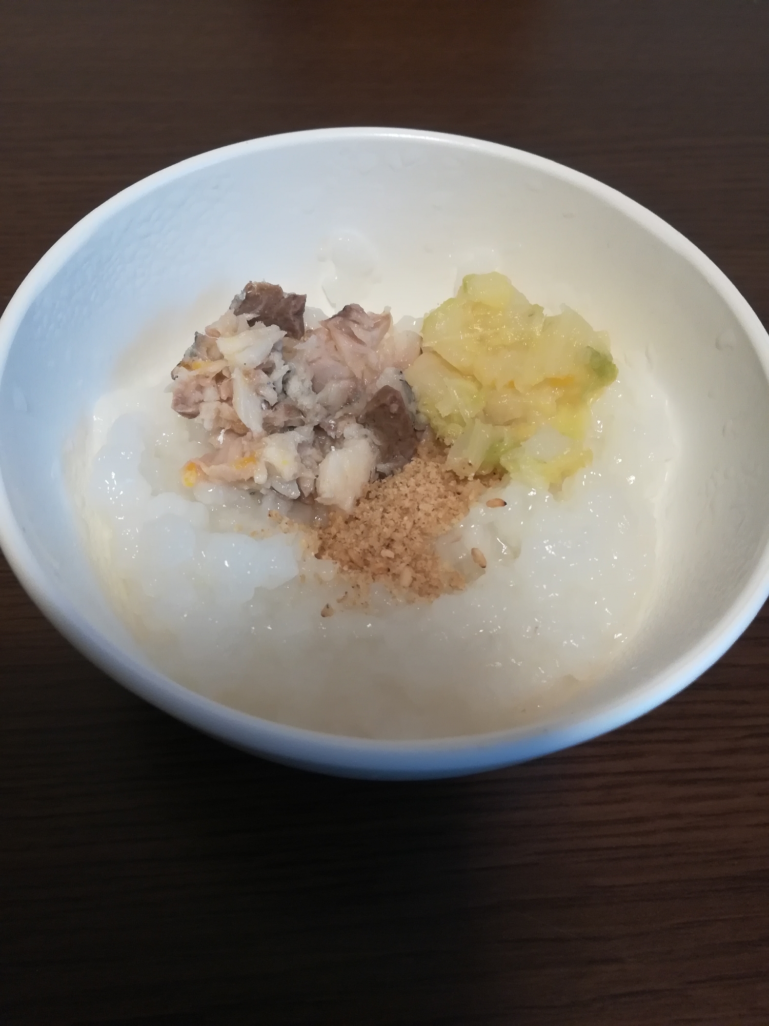 離乳食後期 キャベツとあじのゴマ粥 レシピ 作り方 By もん1223 楽天レシピ 離乳食後期 キャベツとあじのゴマ粥 レシピ 作り方 By もん1223 楽天レシピ