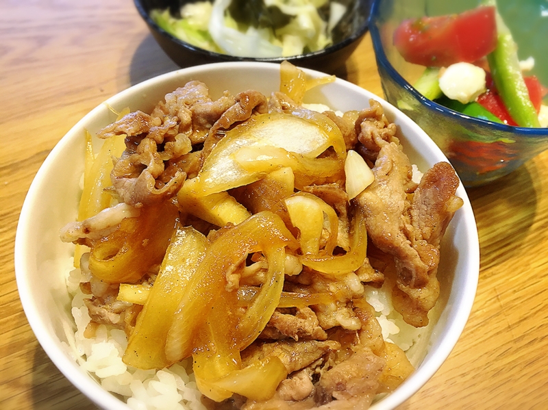 豚肩ロースで簡単焼肉丼 レシピ 作り方 By Asiantree 楽天レシピ