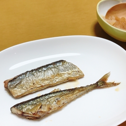 秋刀魚の塩焼き