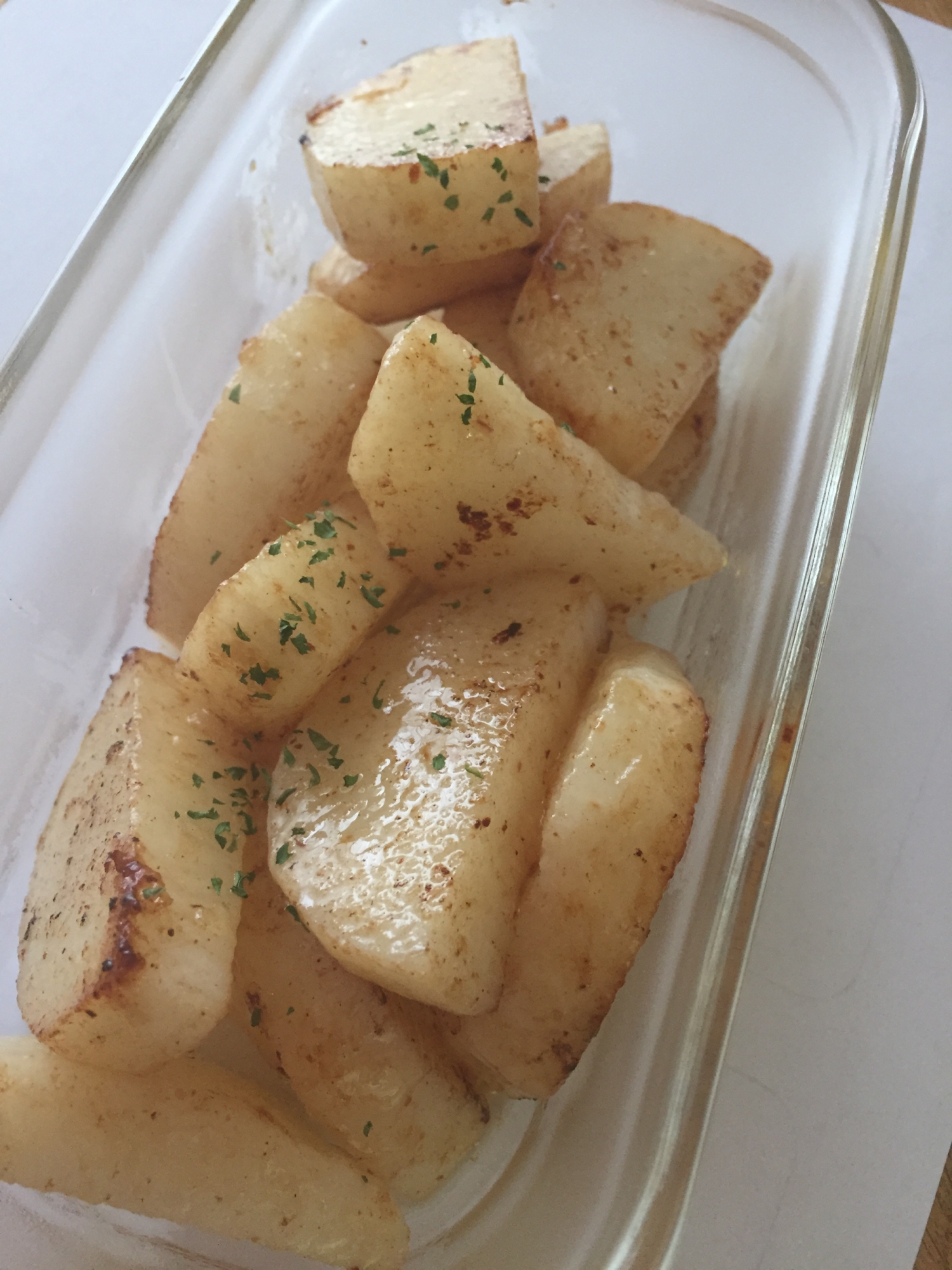 つくりおきに☆長いものバターソテー