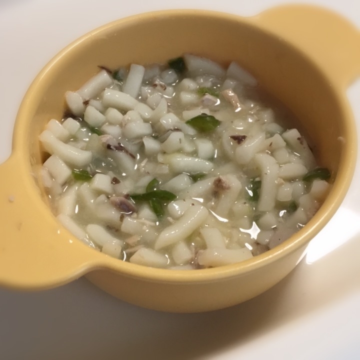 離乳食 後期 味噌バターうどん