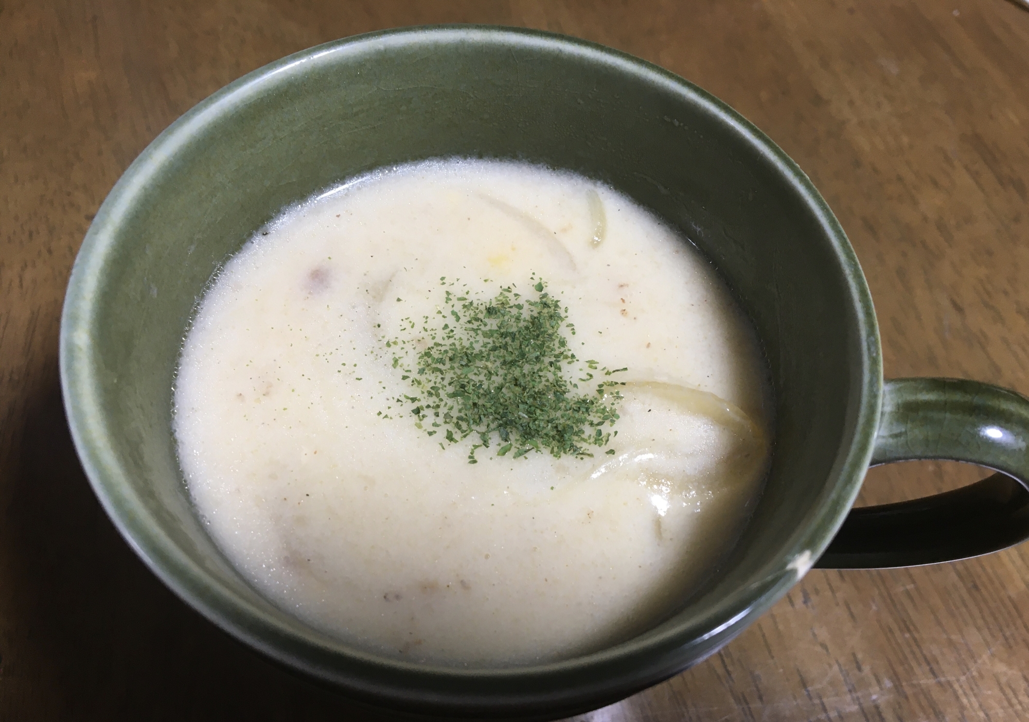 チキンとコーンのマヨシチュー