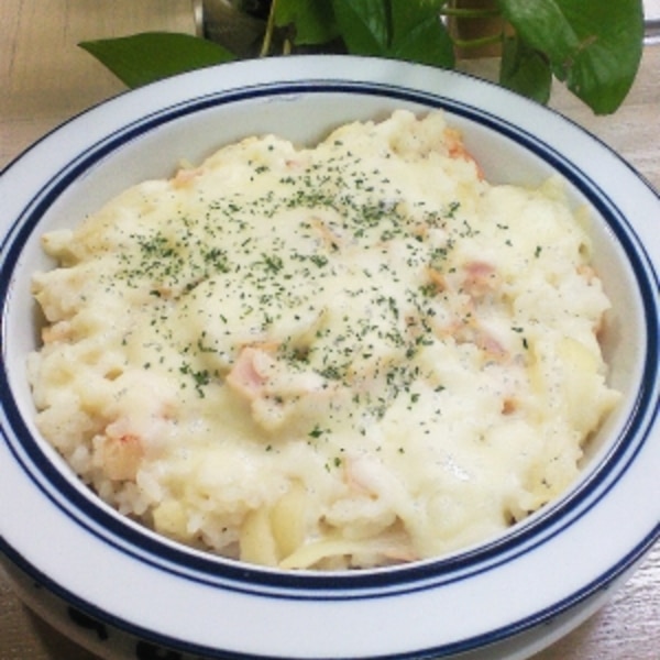 アルファ米再び ドリアにしましょう レシピ 作り方 By Tuhatkauno 楽天レシピ アルファ米再び ドリアにしましょう レシピ 作り方 By Tuhatkauno 楽天レシピ