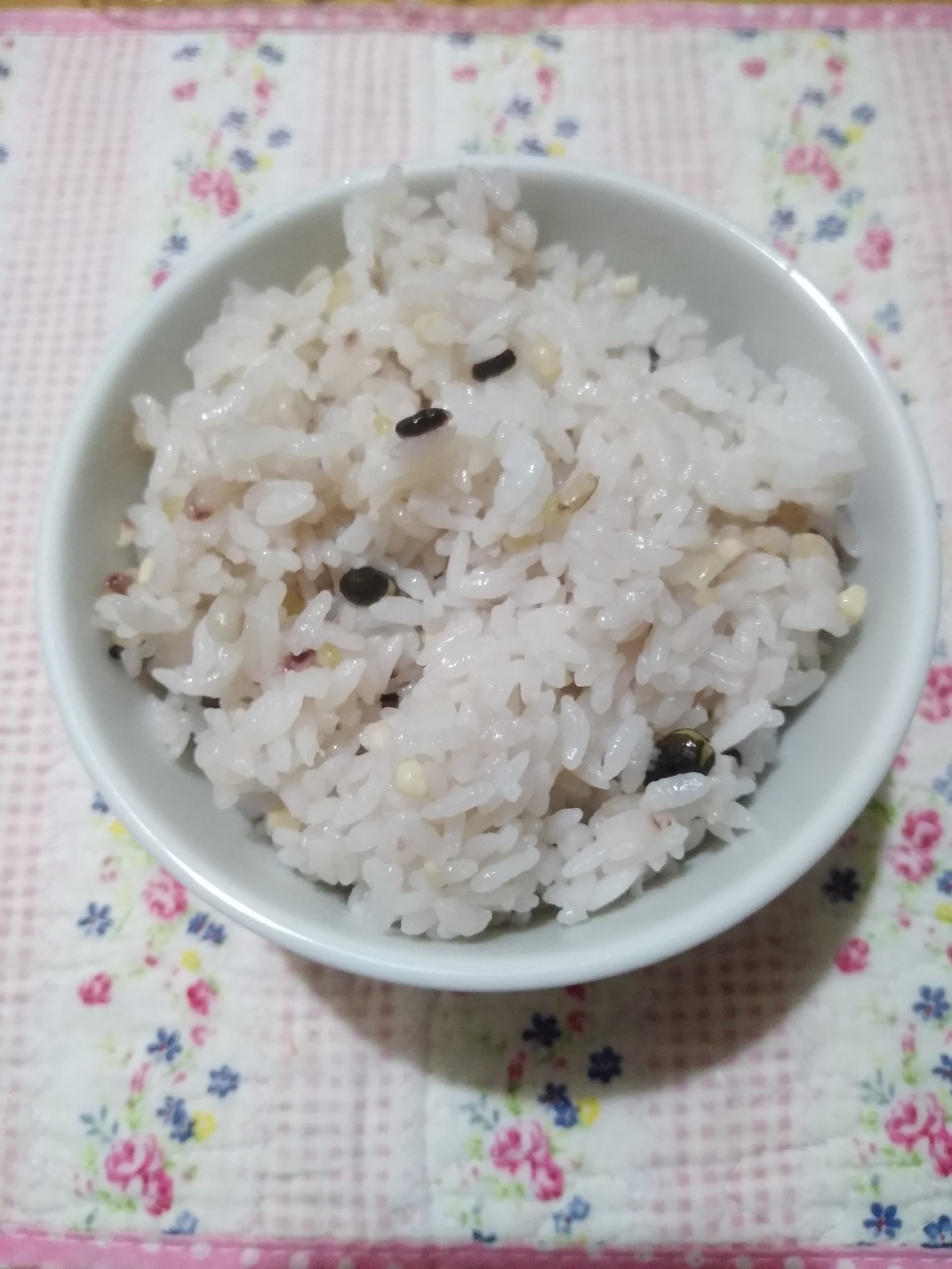 たんぱく質が摂れる!雑穀ごはん♪