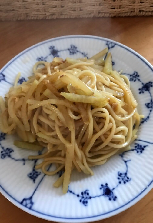 えのきと大根の焼きそば