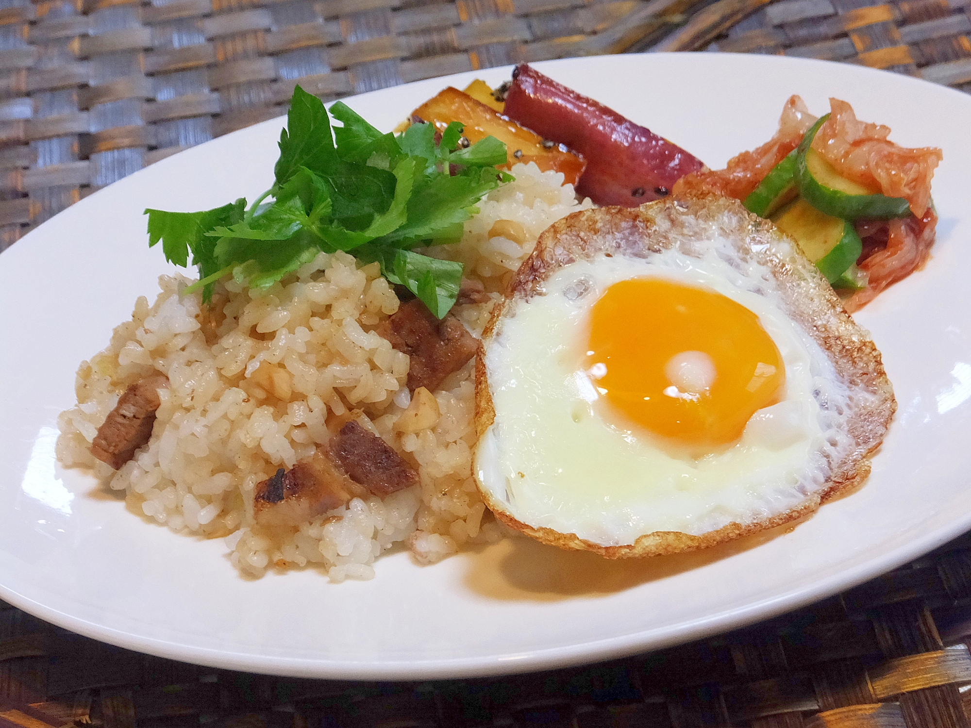 アジアンポーク『アジアン混ぜご飯』