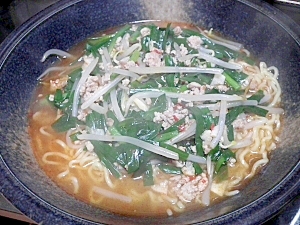 辛うま!ニラもやしラーメン☆