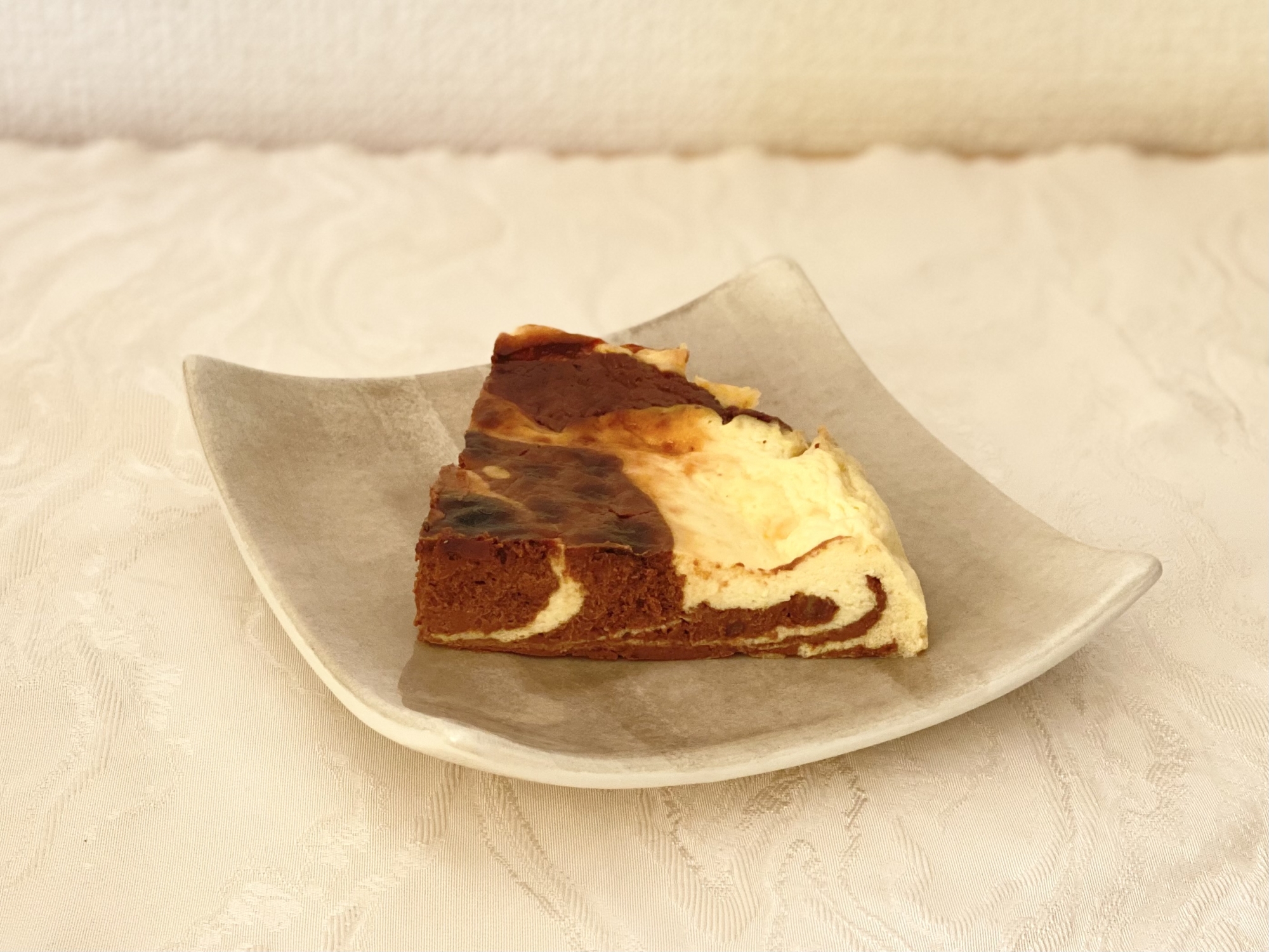 水切りヨーグルトで！チョコチーズケーキ風
