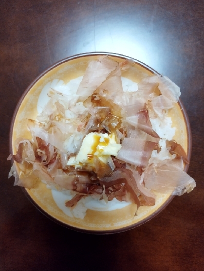 おかかバターご飯