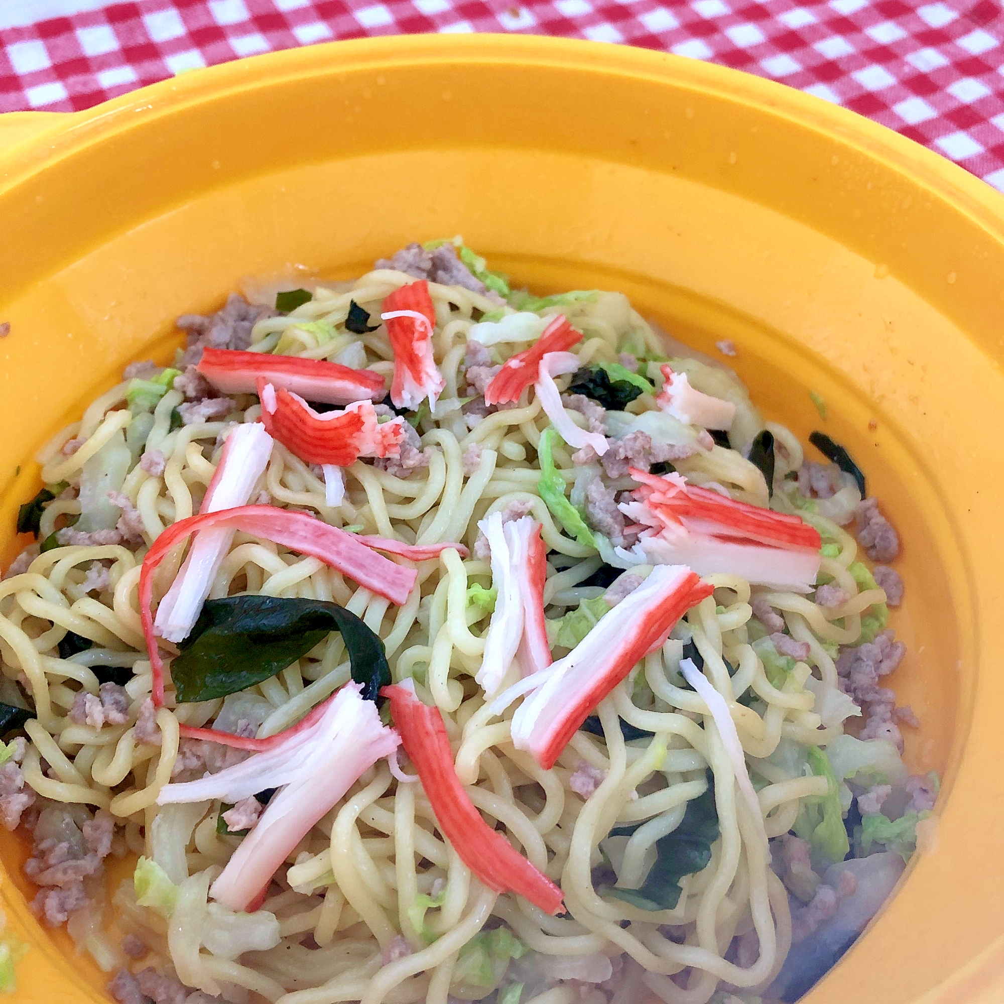 【うま塩】カニカマの焼きそば☆