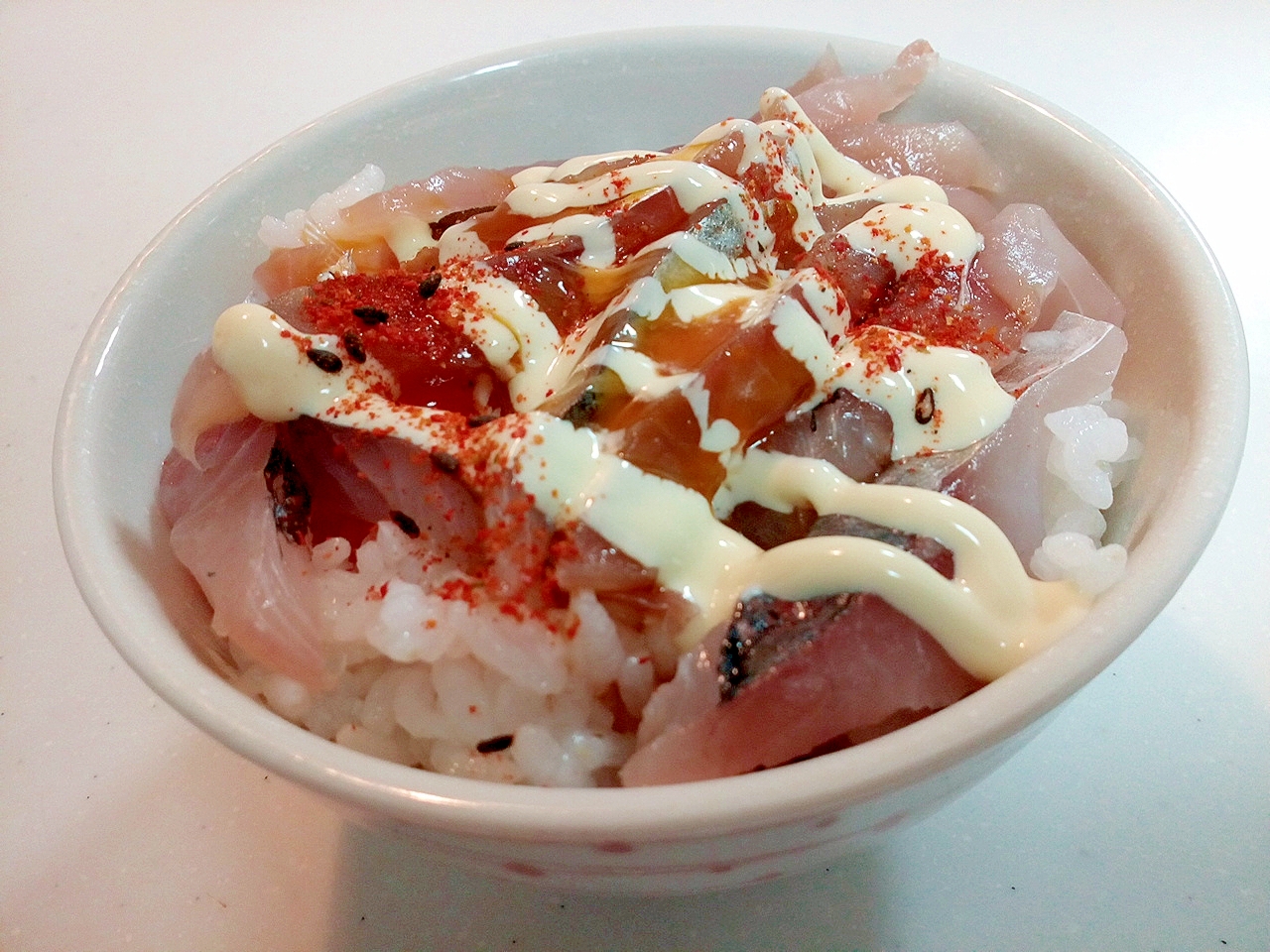 鯵の刺身と卵黄のご飯 レシピ 作り方 By ぷ みぃまま 楽天レシピ