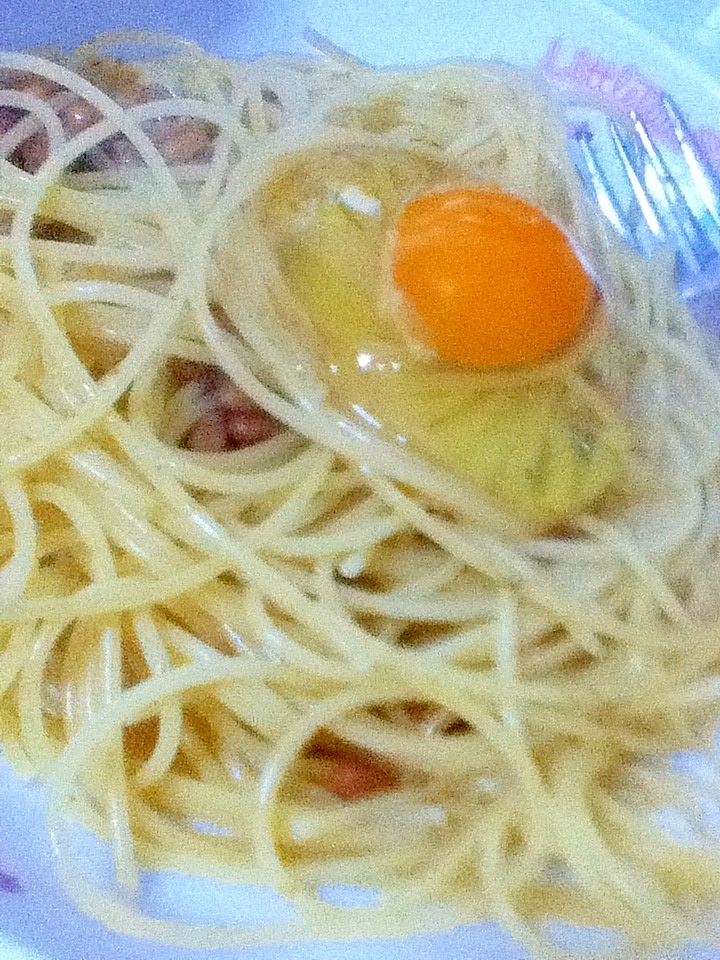 ＊卵納豆パスタ＊