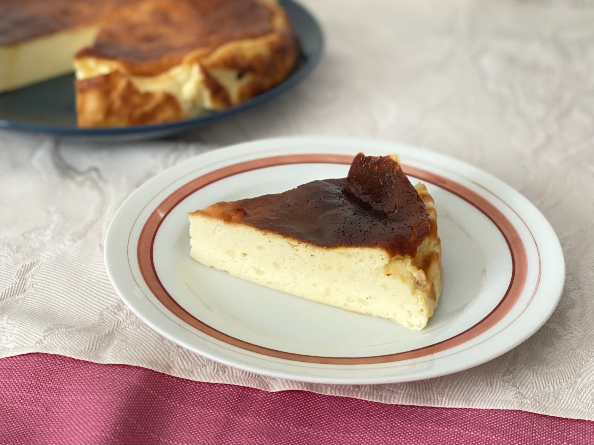 水切りヨーグルトでチーズケーキ風