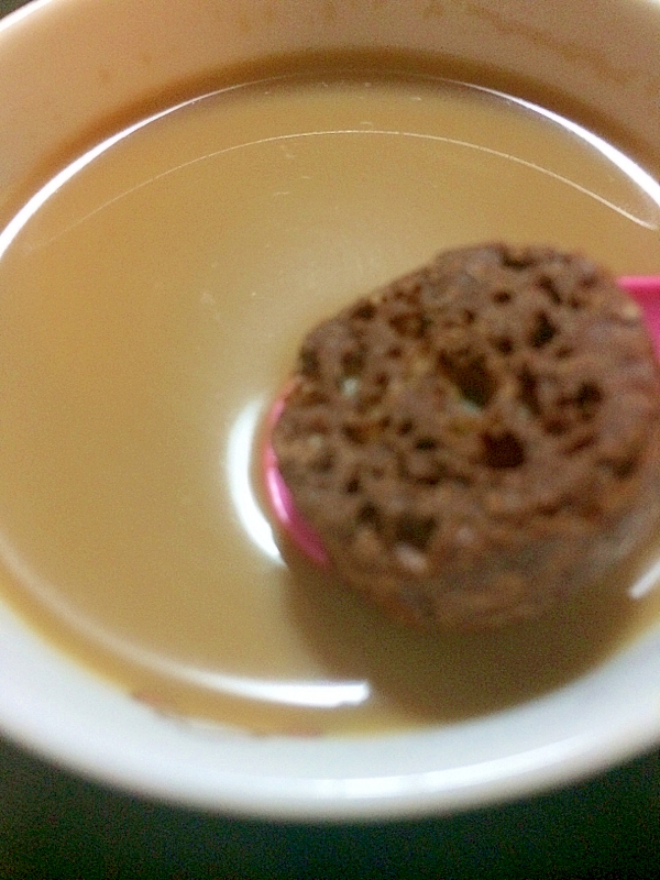 染みチョコ麦茶オレ