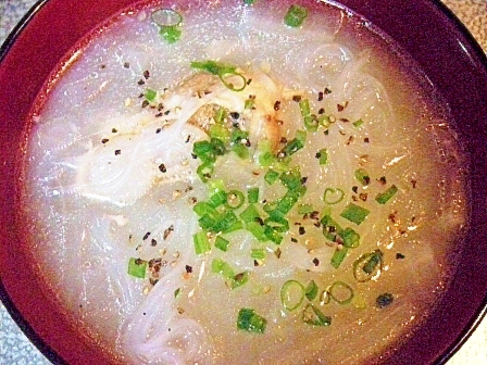 パイカと大根の中華スープ
