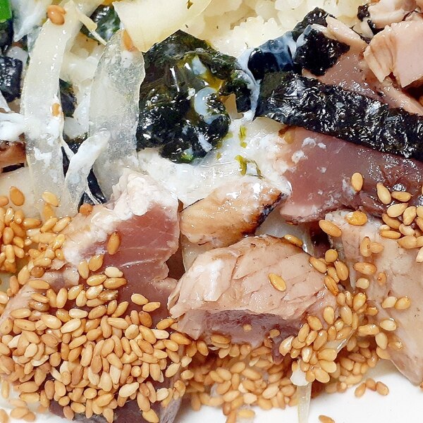 さっぱりオイシイ カツオのたたき丼 レシピ 作り方 By オオカミコカミ 楽天レシピ さっぱりオイシイ カツオのたたき丼 レシピ 作り方 By オオカミコカミ 楽天レシピ