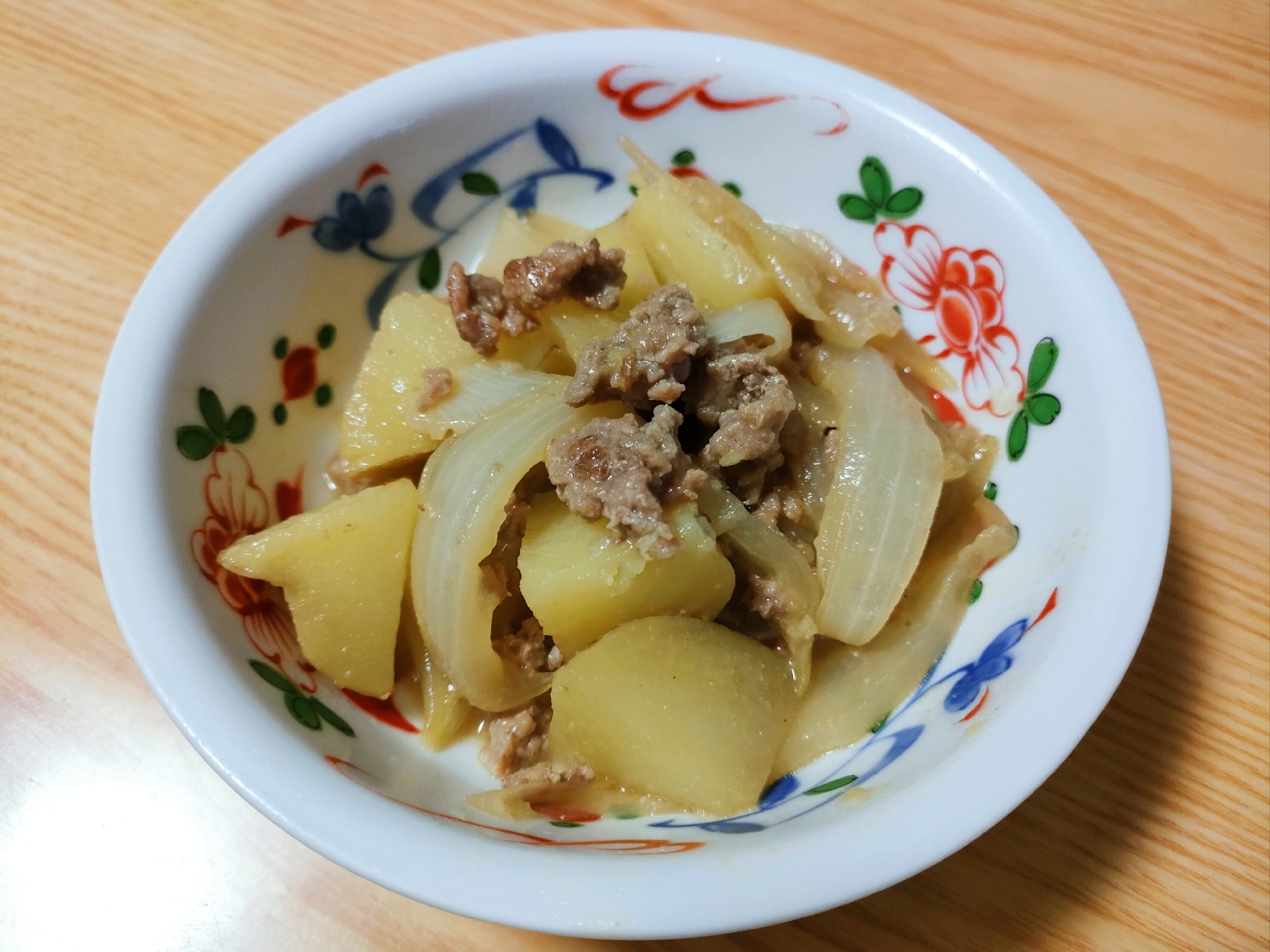 味噌味が美味しい☆肉じゃが〜減塩