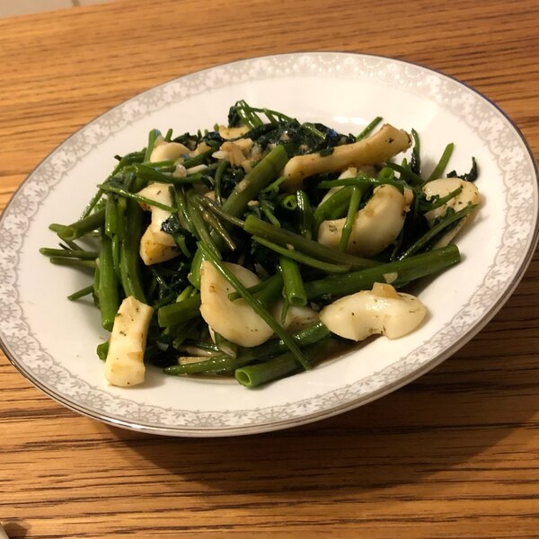 簡単 イカと空芯菜炒め レシピ 作り方 By 詩ちゃんママ 楽天レシピ 簡単 イカと空芯菜炒め レシピ 作り方 By 詩ちゃんママ 楽天レシピ