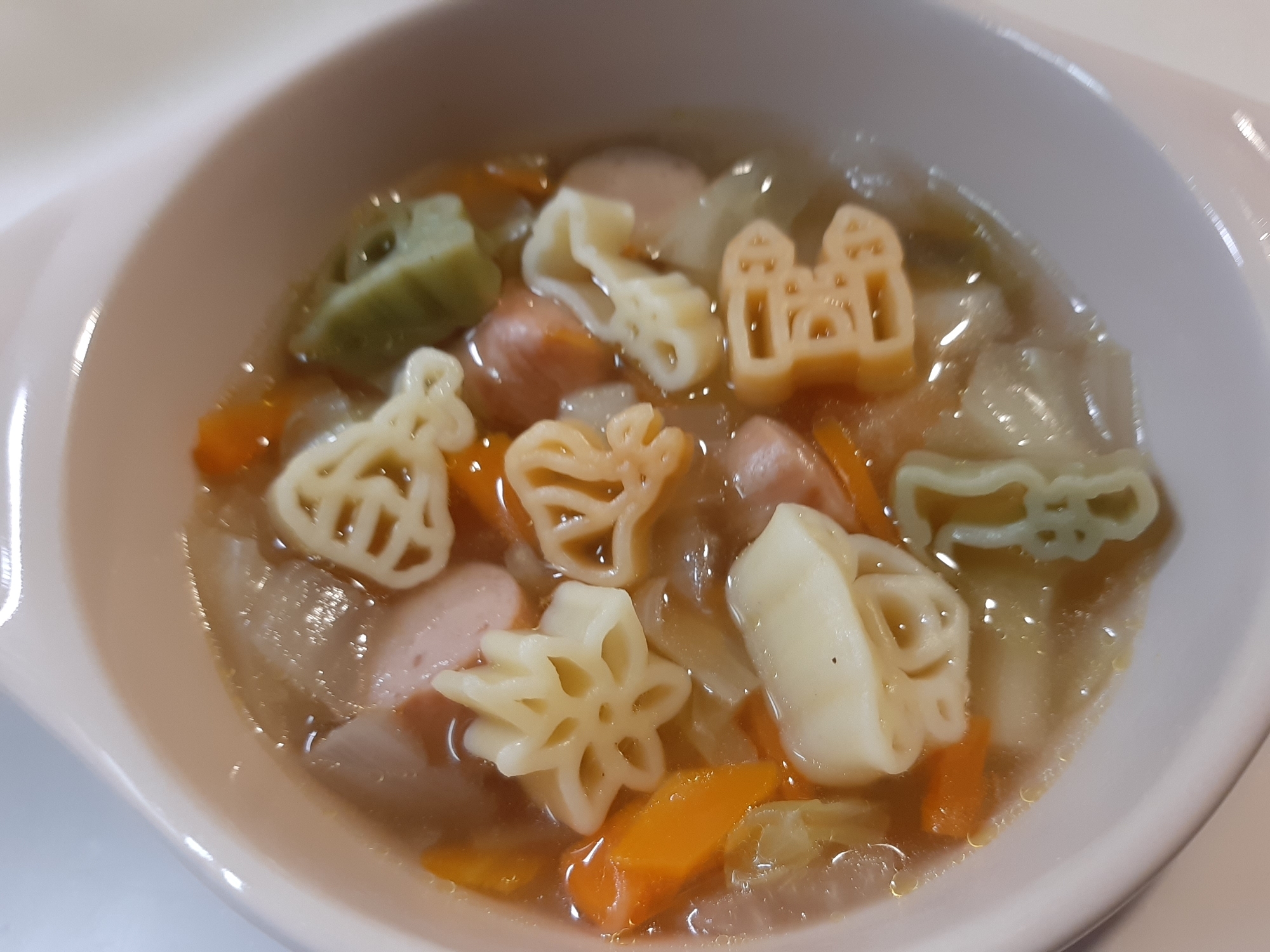 プリンセスパスタスープ