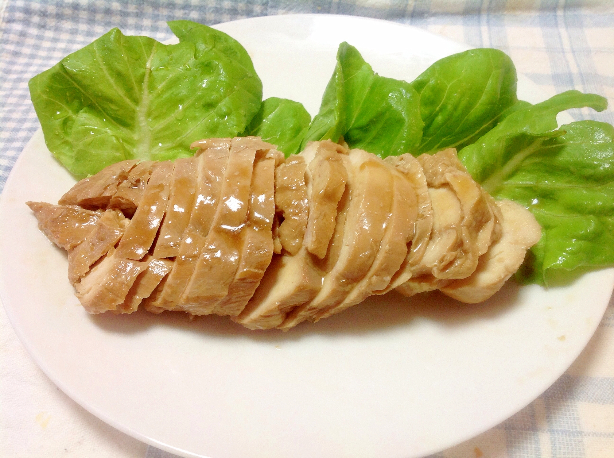 鶏胸肉で簡単チャーシュー(^○^)♪