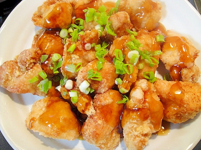 鶏むね肉の唐揚げ 甘酢あんかけ レシピ 作り方 By Mint74 楽天レシピ