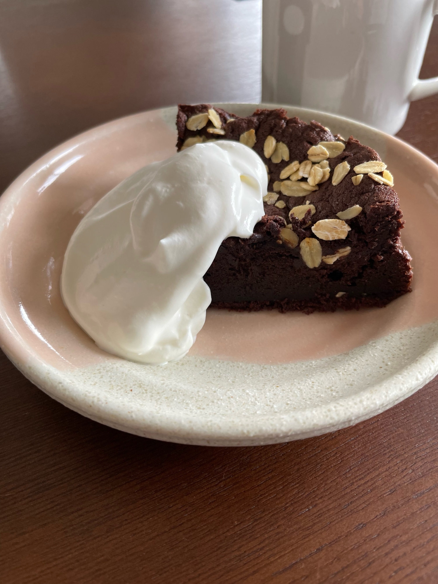 お家カフェで本格ガトーショコラ〜クリームを添えて〜