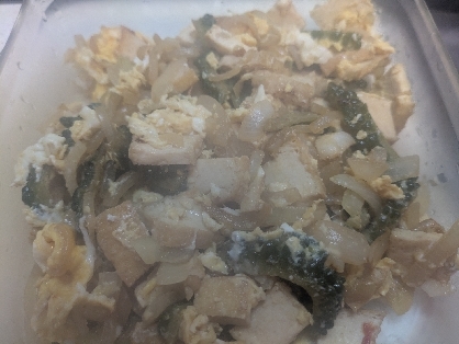 肉なしゴーヤチャンプルー☆厚揚げで作りやすく