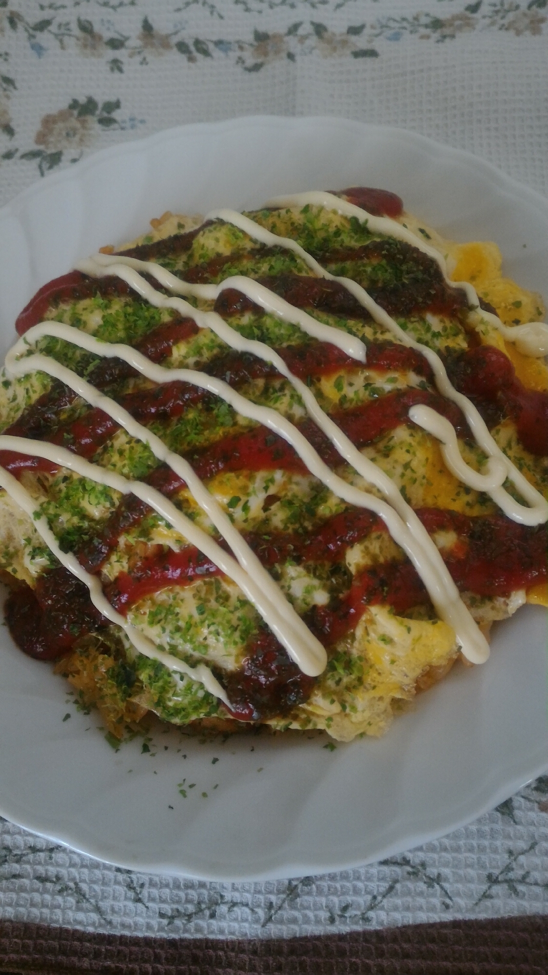 簡単ヘルシー♪とろ~りチーズinオムライス