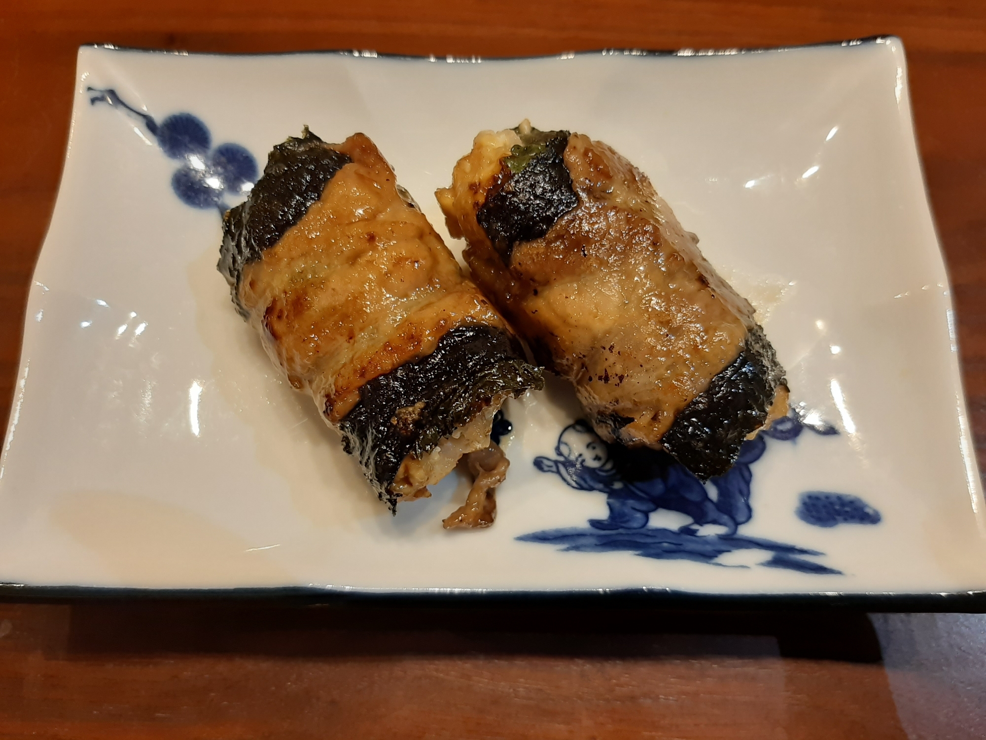 しそ香る豆腐の蒲焼き