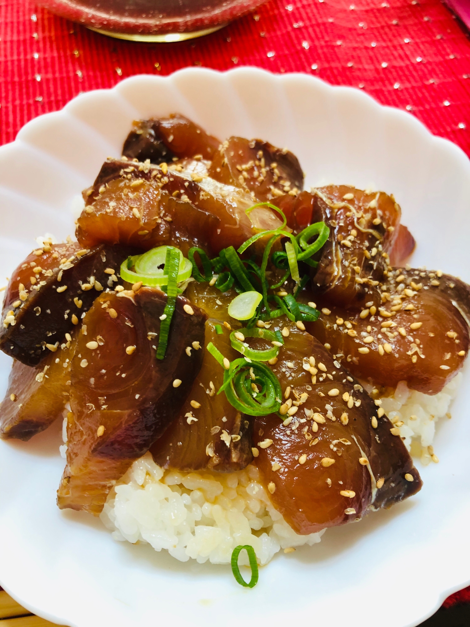 絶品★ハマチの漬け丼