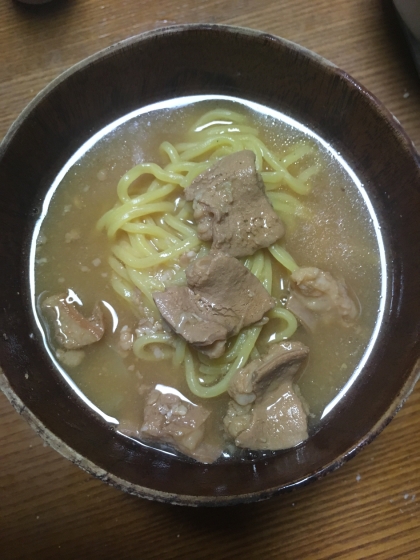 もつ煮ラーメン