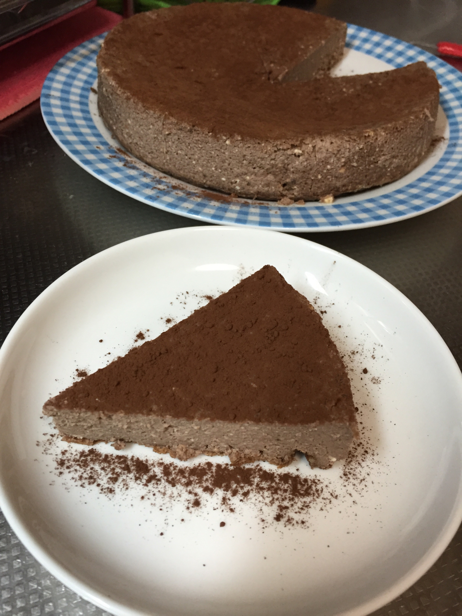 糖質制限 ココアチーズケーキ レシピ 作り方 By かおリん 楽天レシピ