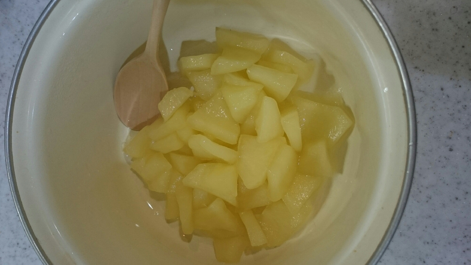 リンゴのレモン煮