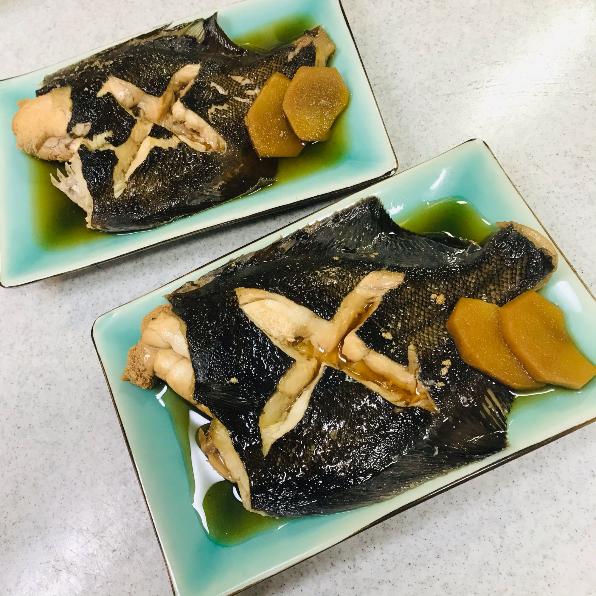 母の日に母の大好きな黒カレイの煮付け