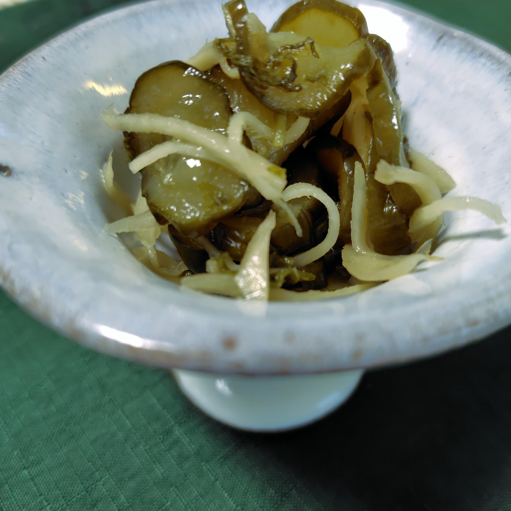 作業は10分!きゅうり生姜大葉のさっぱり佃煮