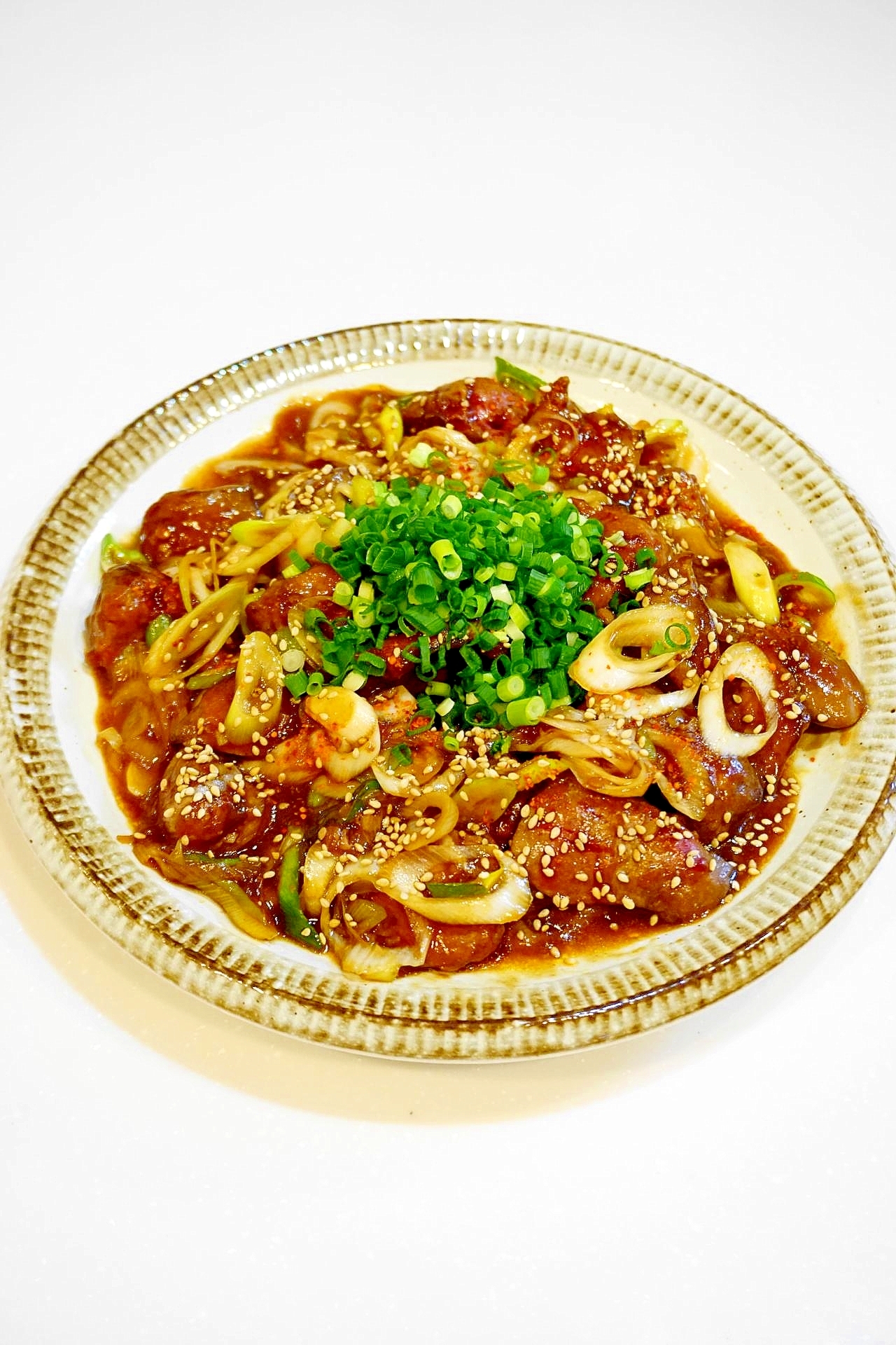 【簡単でヘルシー】ニラよりネギ!ネギレバ炒め