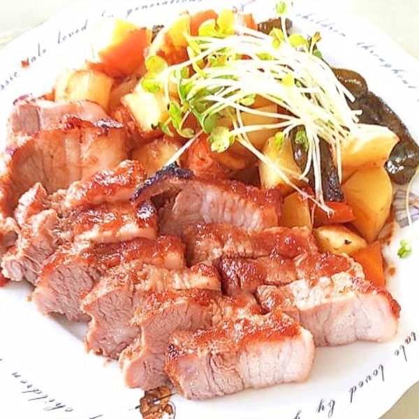 漬け込んで焼くだけ 豚バラと野菜のオーブン焼き レシピ 作り方 By Torezu 楽天レシピ 漬け込んで焼くだけ 豚バラと野菜のオーブン焼き レシピ 作り方 By Torezu 楽天レシピ