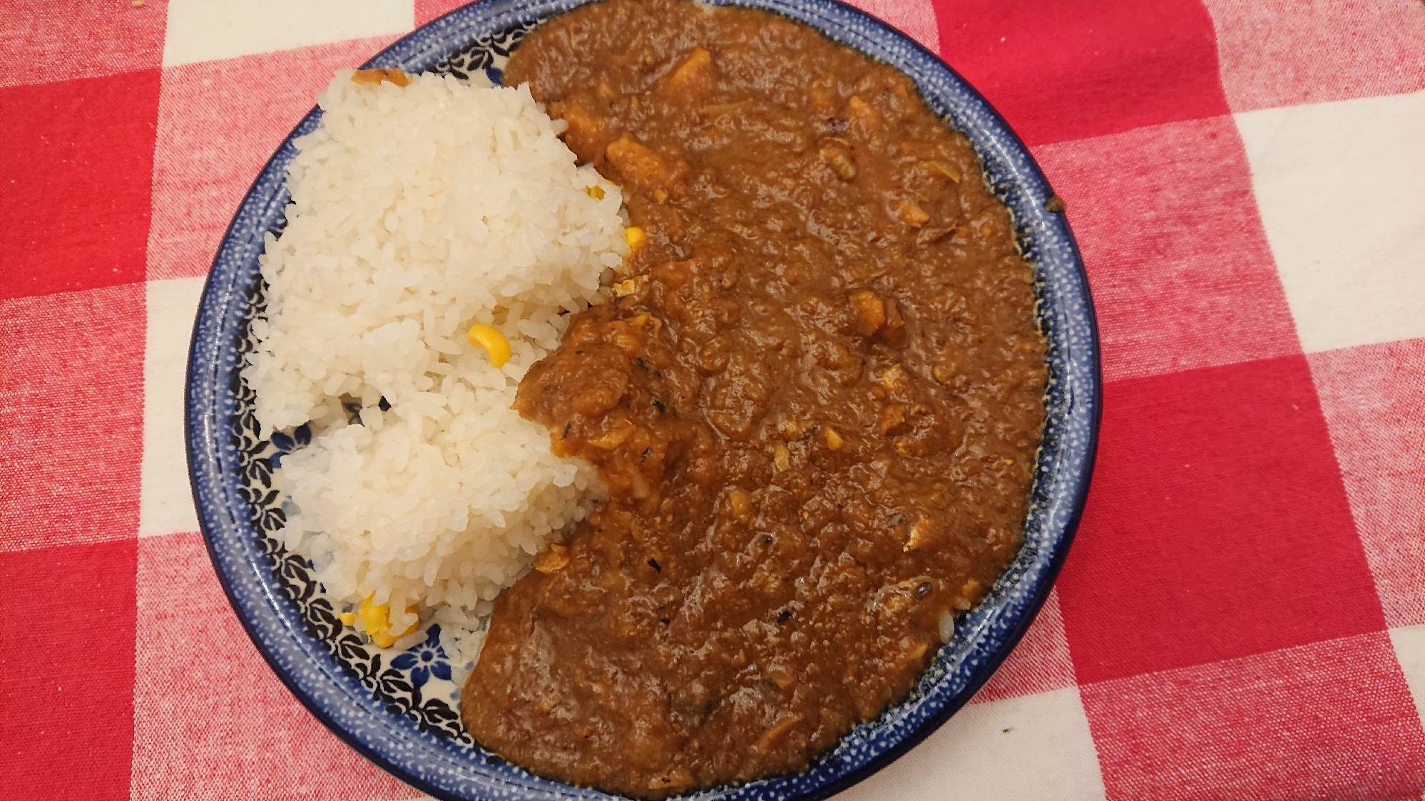 アジのフィッシュカレー