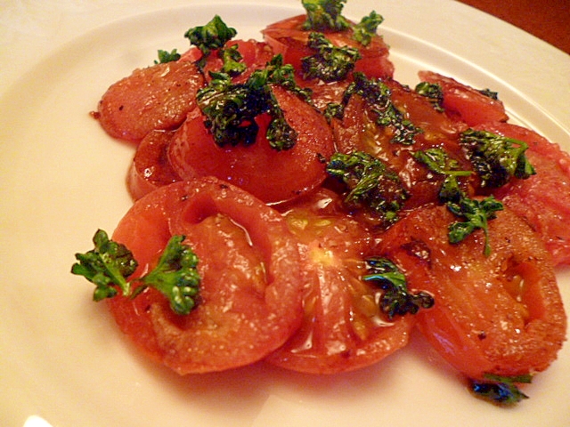 簡単おつまみ ミニトマトのソテー バルサミコソース レシピ 作り方 By ｆａｉｒｙ ｔａｌｅ 楽天レシピ