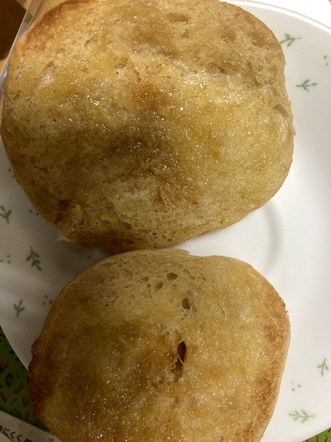 焼ロールパン+レモンメープル