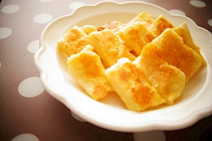 離乳食後期　卵なしで!フレンチトースト風